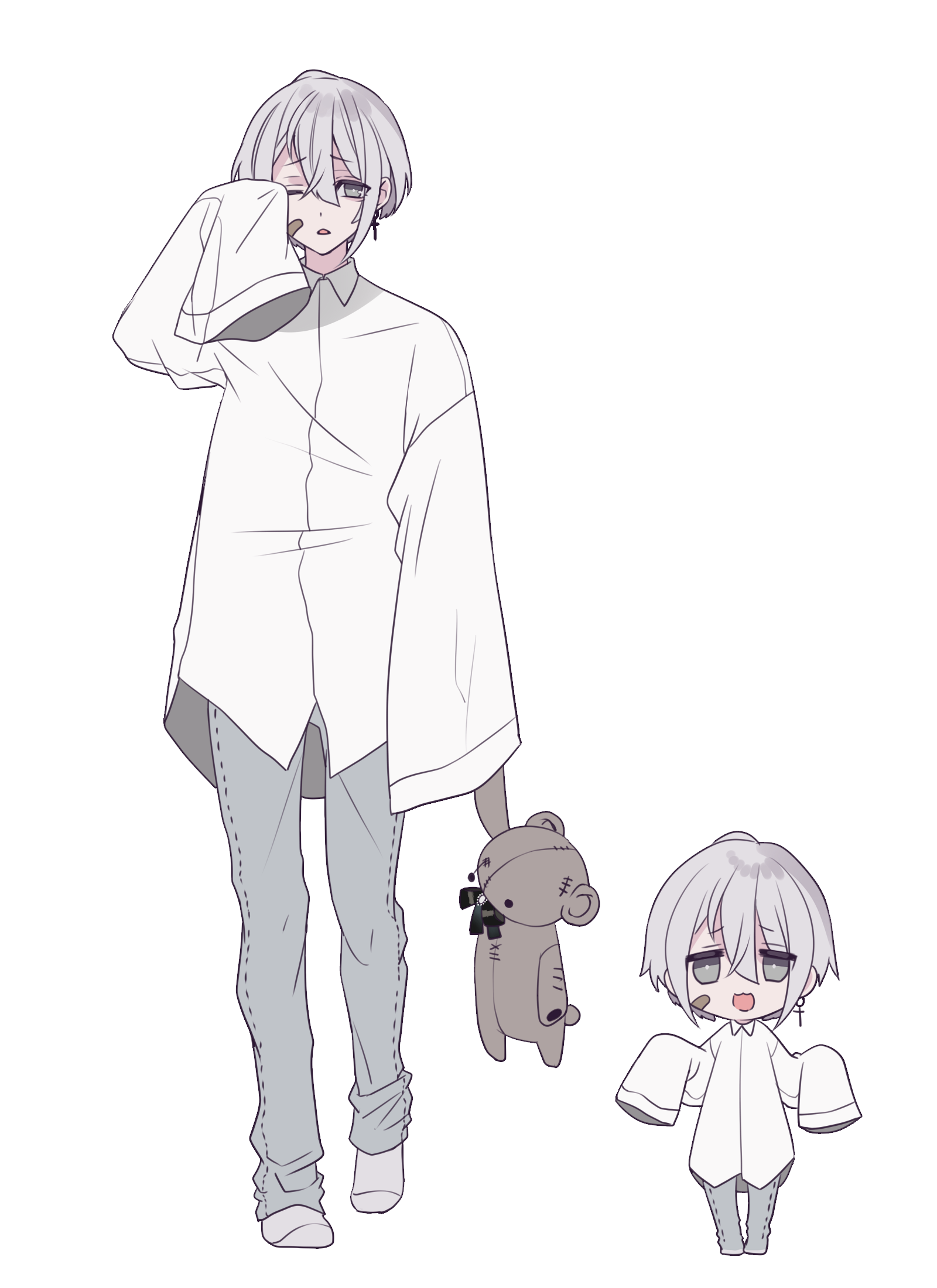 被検体くん。