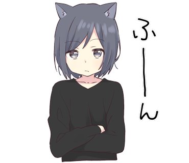 無料素材としてフリー配布 Sns用フリーアイコン素材 猫系女子 イラスト デザイン制作会社のジョイネット